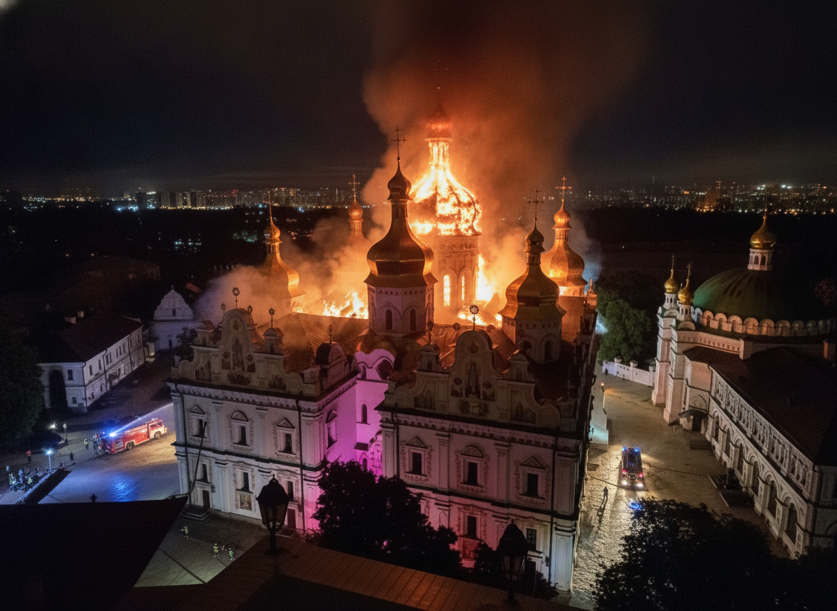 Удар по Лаврі: що сталося з Успенським собором після атаки РФ