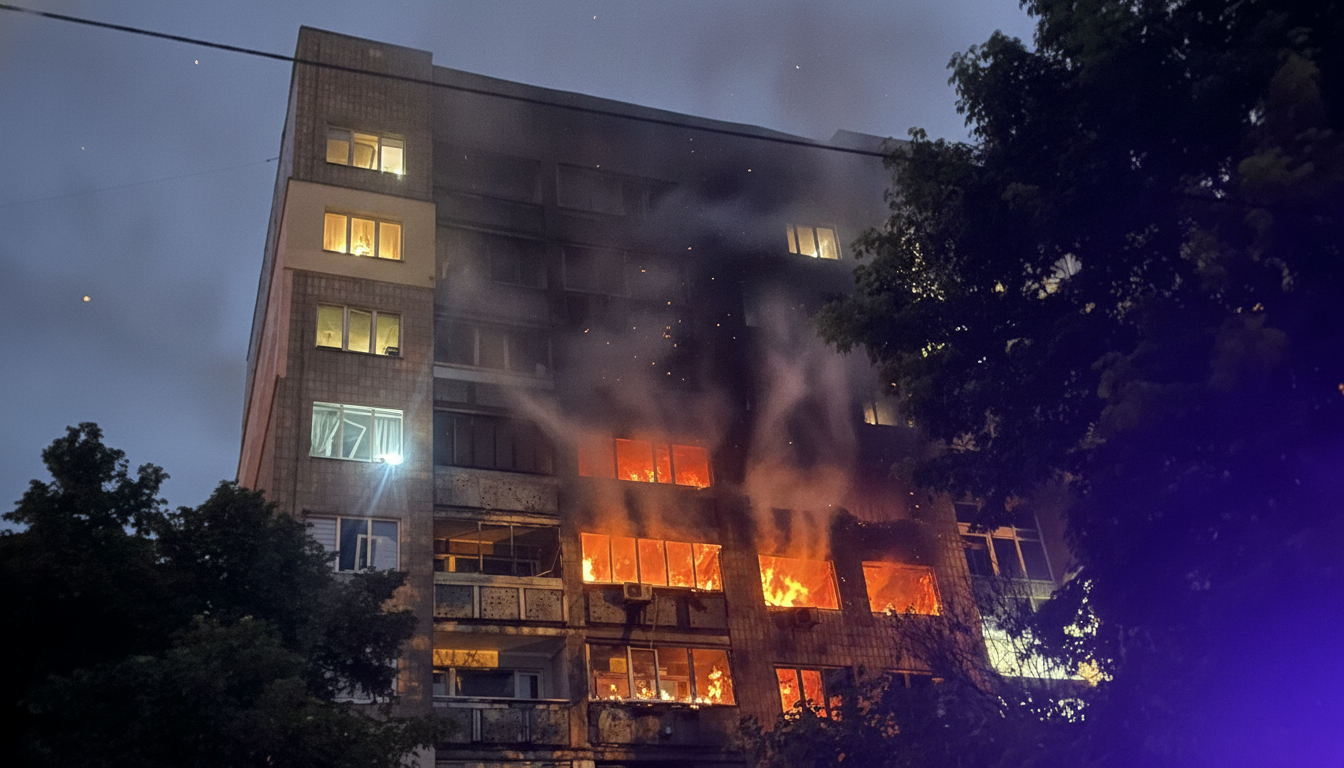 Атака на Київ, жертви та поранені