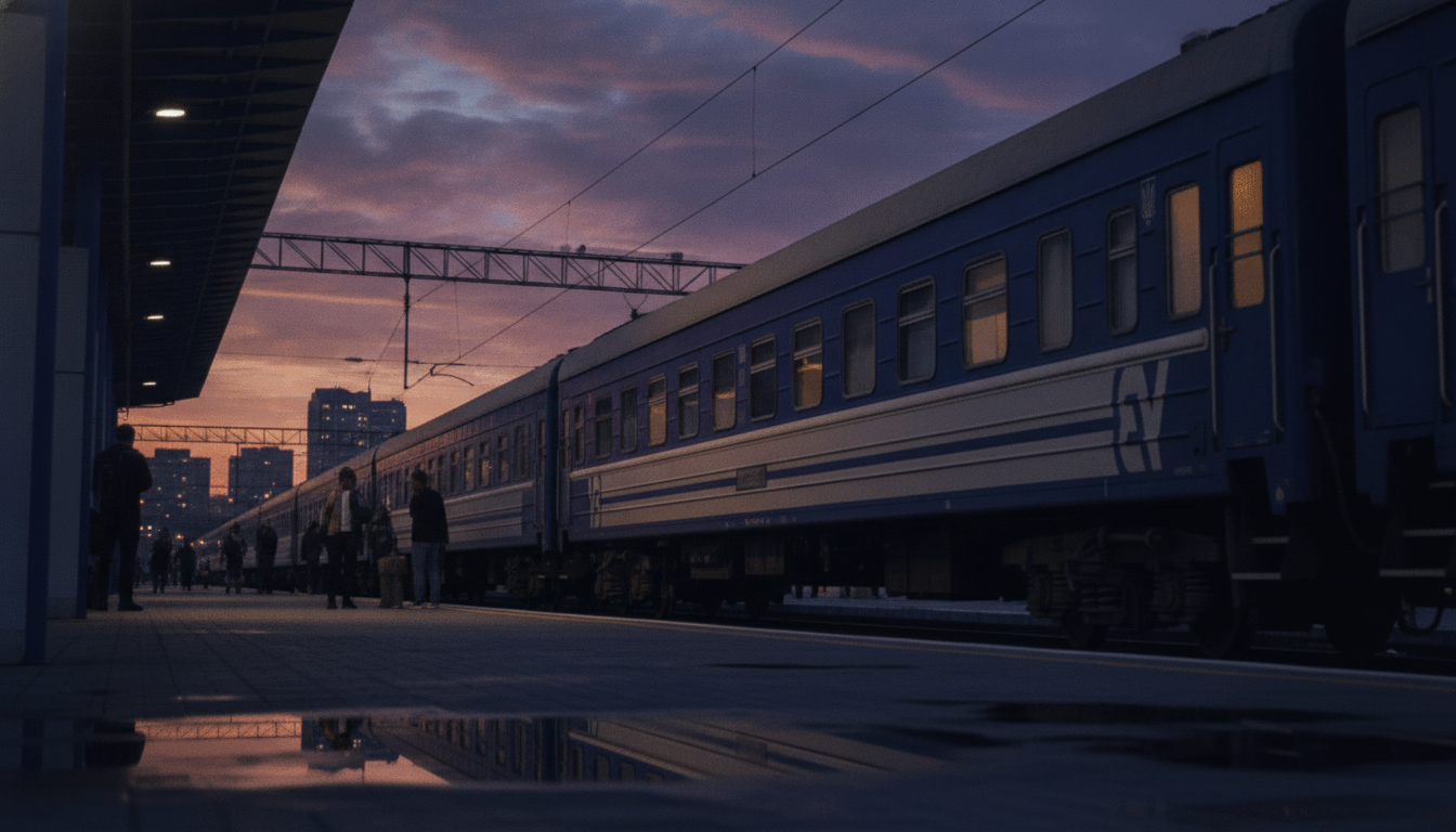 Angriff auf Bahnstrecke: Diese Züge der Ukrainischen Bahn haben 3 bis 4 Stunden Verspätung