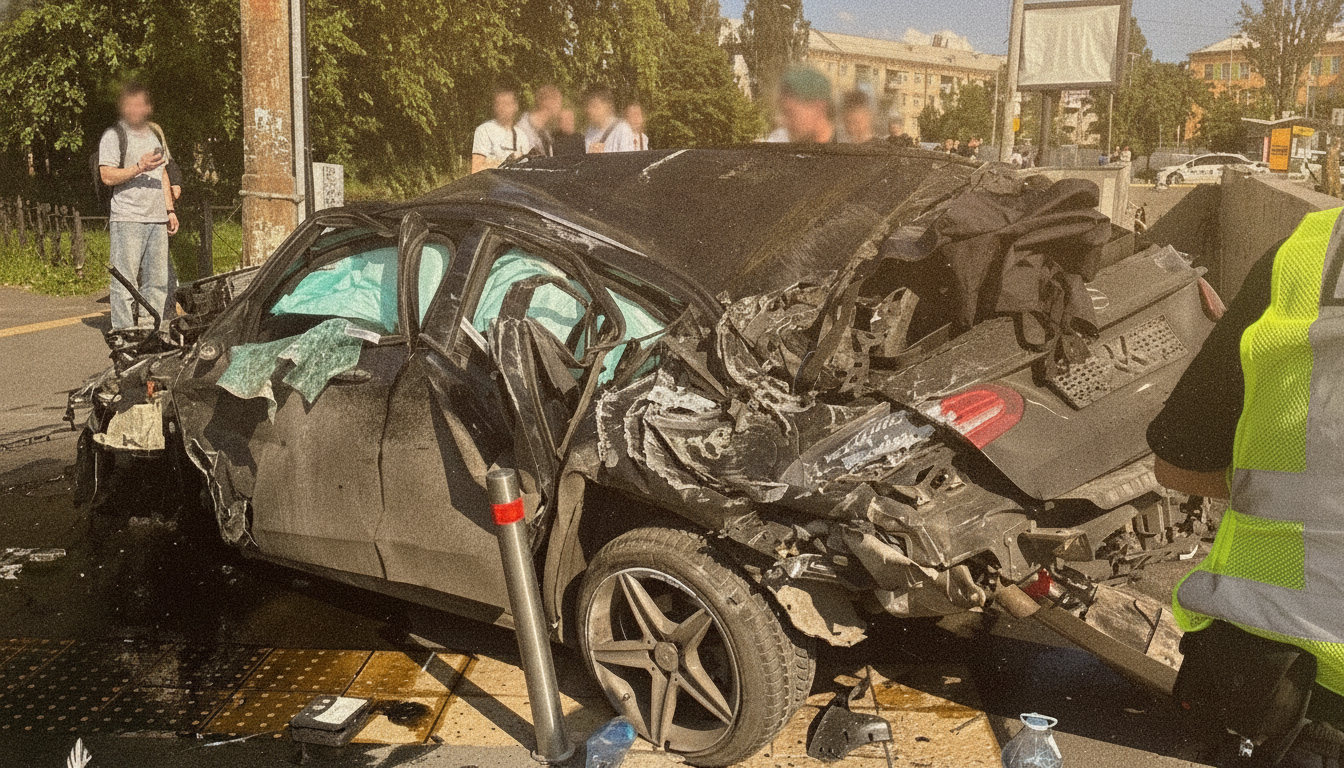 Vier Fußgänger in Kiew getötet: Mercedes-Fahrer raste mit 150 km/h in Menschengruppe
