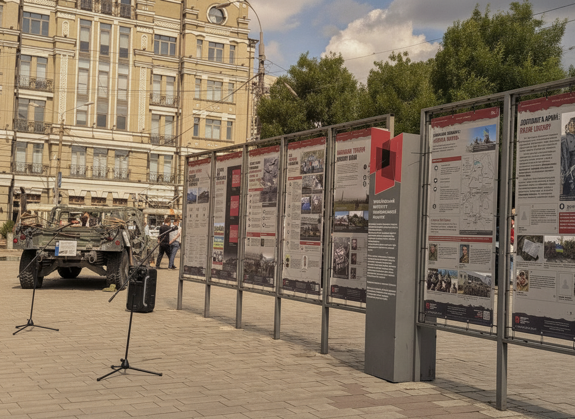 Exhibition on the Defense of Luhansk Airport Opens with Rare Testimonies from Its Defenders