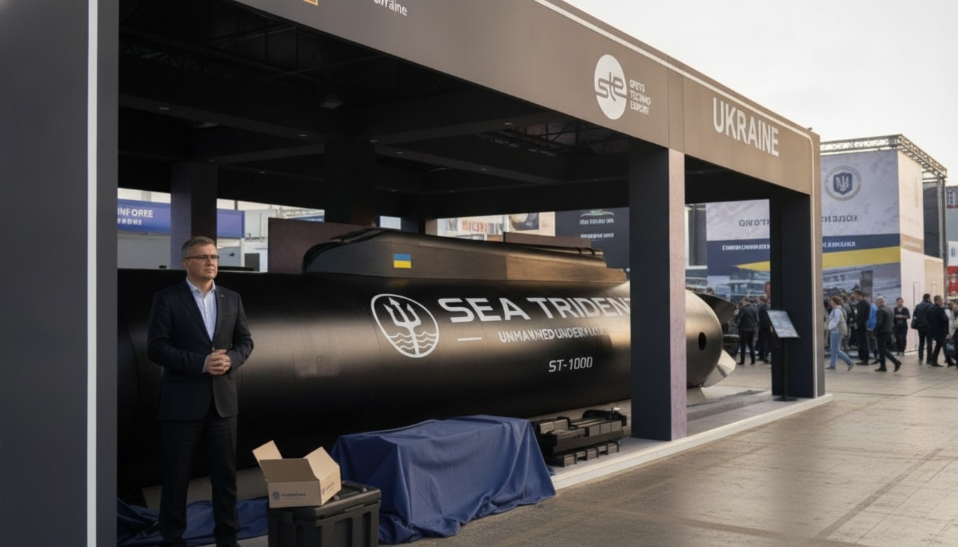 Ukrainischer Unterwasser-Drohne SEA TRIDENT: 3.200 Kilometer Reichweite und 1.000 Kilo Nutzlast