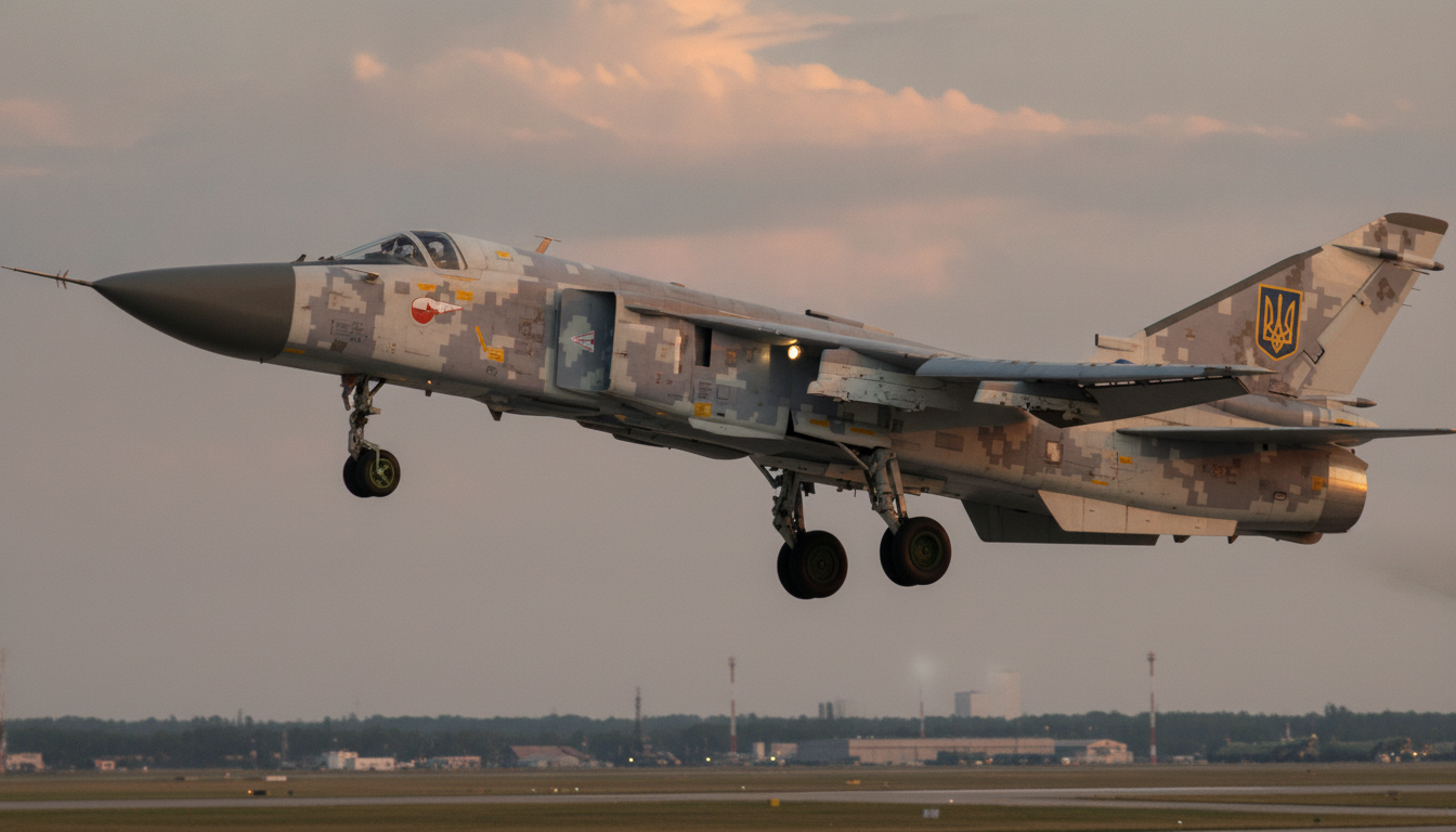 Уламки Су-24М після катастрофи