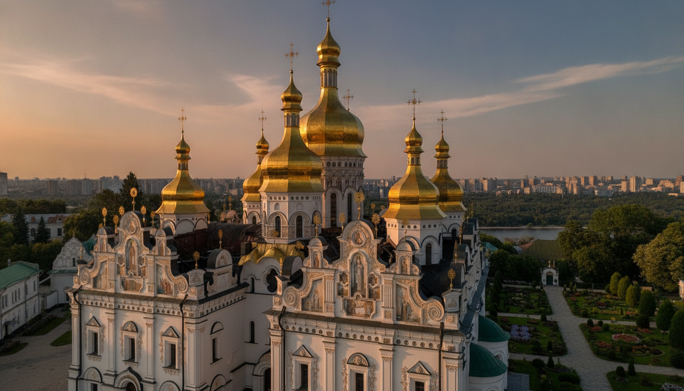 Києво-Печерська лавра після атаки