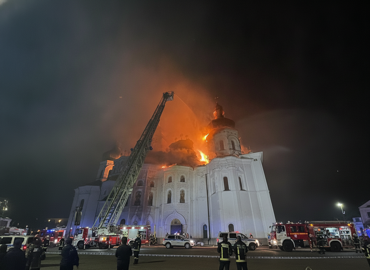Schaden von über 500 Millionen Griwna: Russischer Angriff auf das Höhlenkloster Kiew