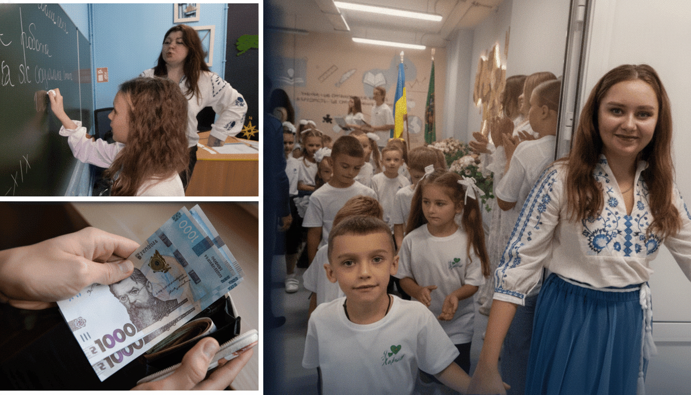 Вчителі України отримують підвищені зарплати