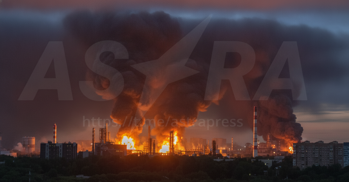 43 Drones Strike Moscow in Massive Attack: Key Oil Refinery Hit