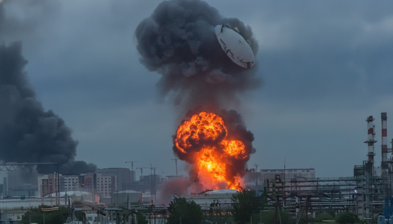 Атака на Московський НПЗ