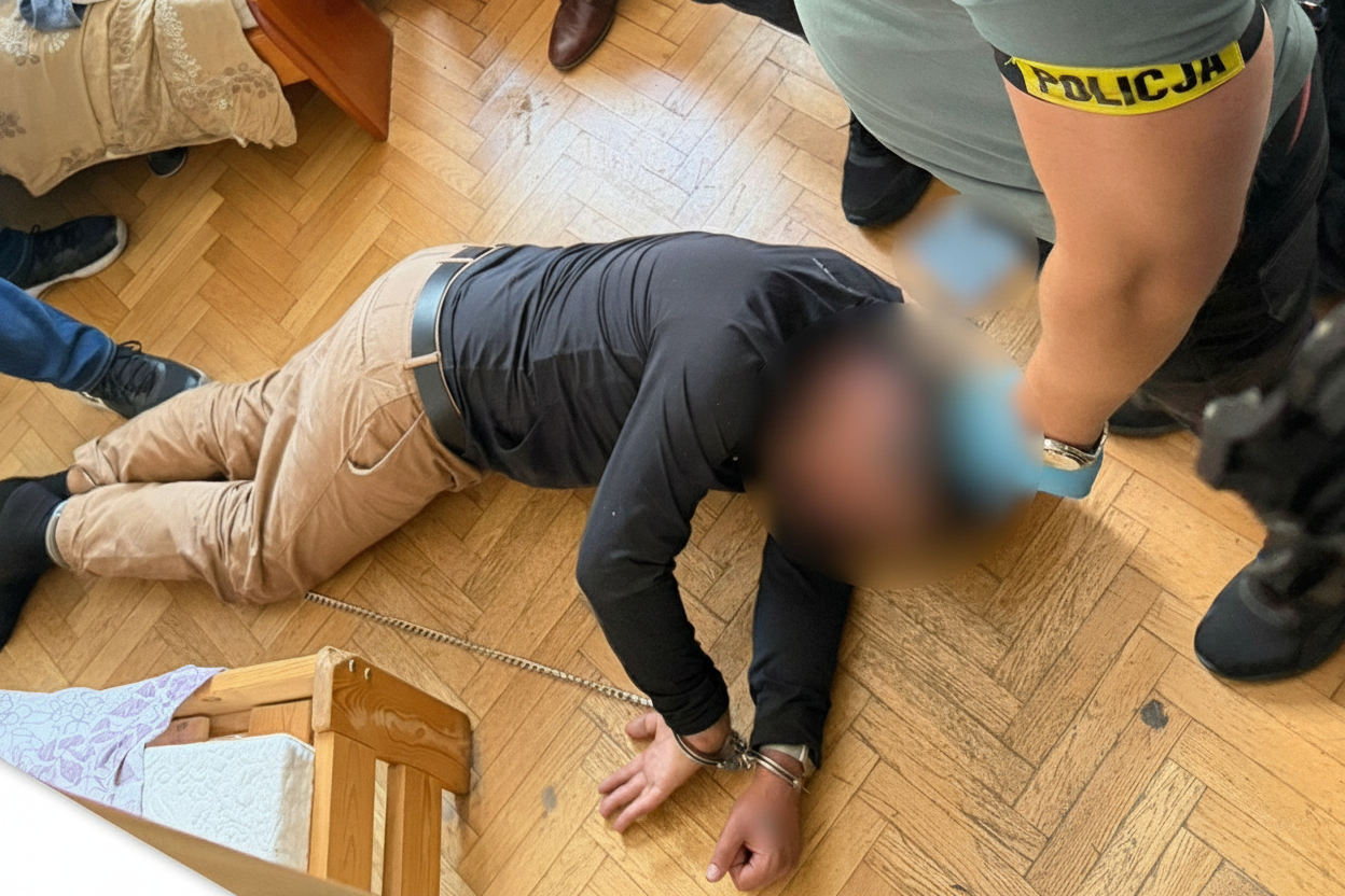 Затримання підозрюваного у Польщі