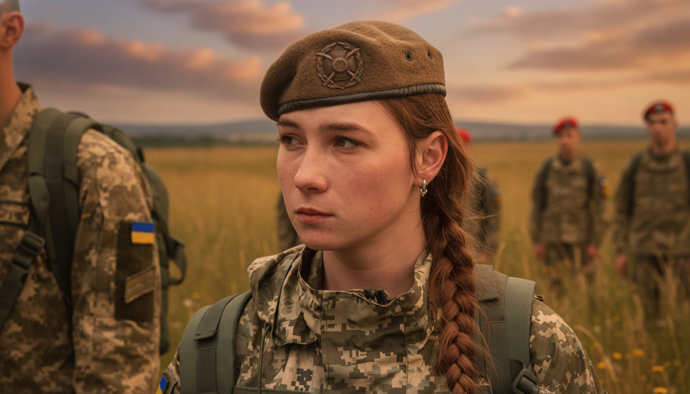 Жінки-військовослужбовиці України на службі