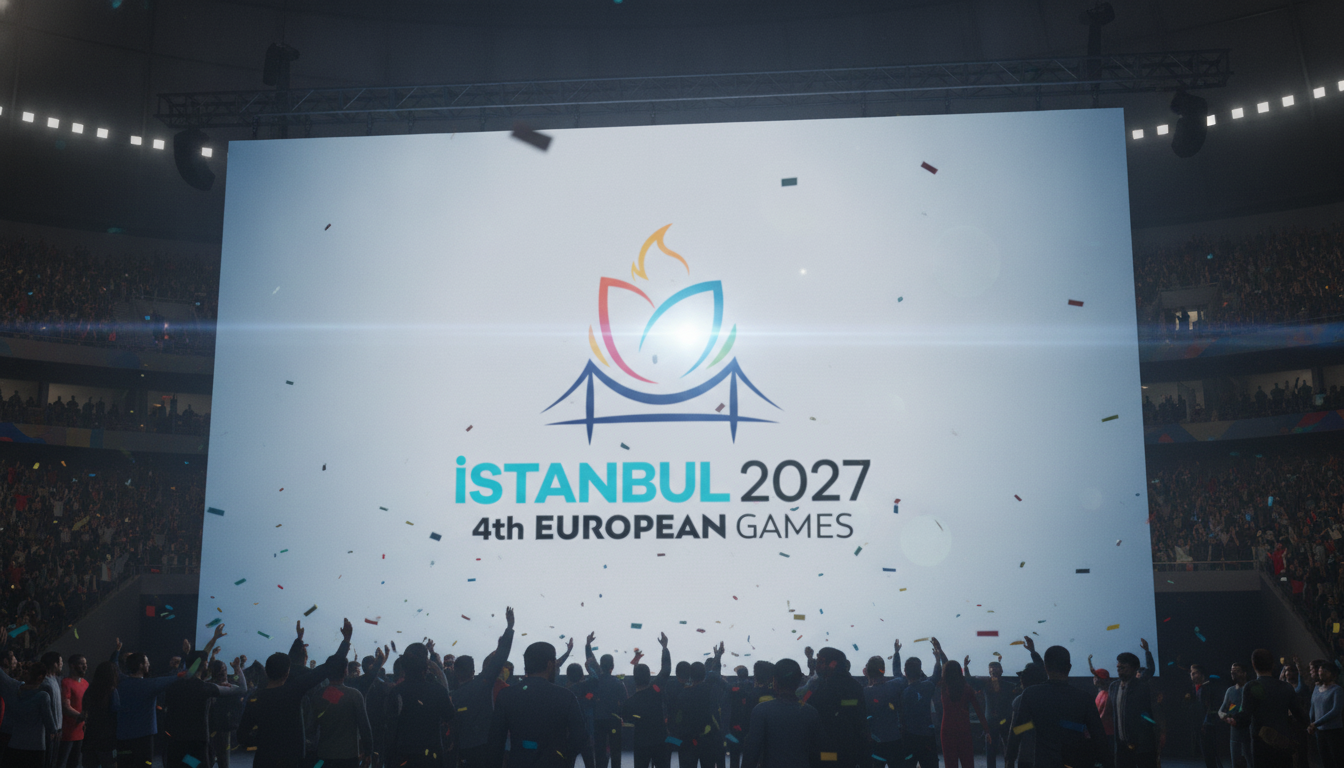 Europaspiele 2027 in Istanbul: Logo enthüllt – Das erwartet die Athleten
