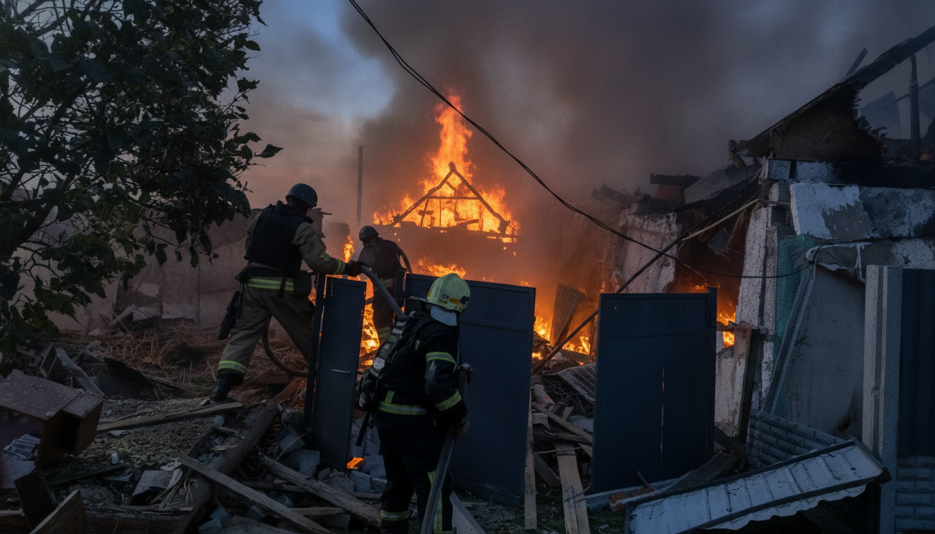 Tödliche Angriffswelle auf die Ukraine: Kind getötet, Dutzende Verletzte in vier Regionen