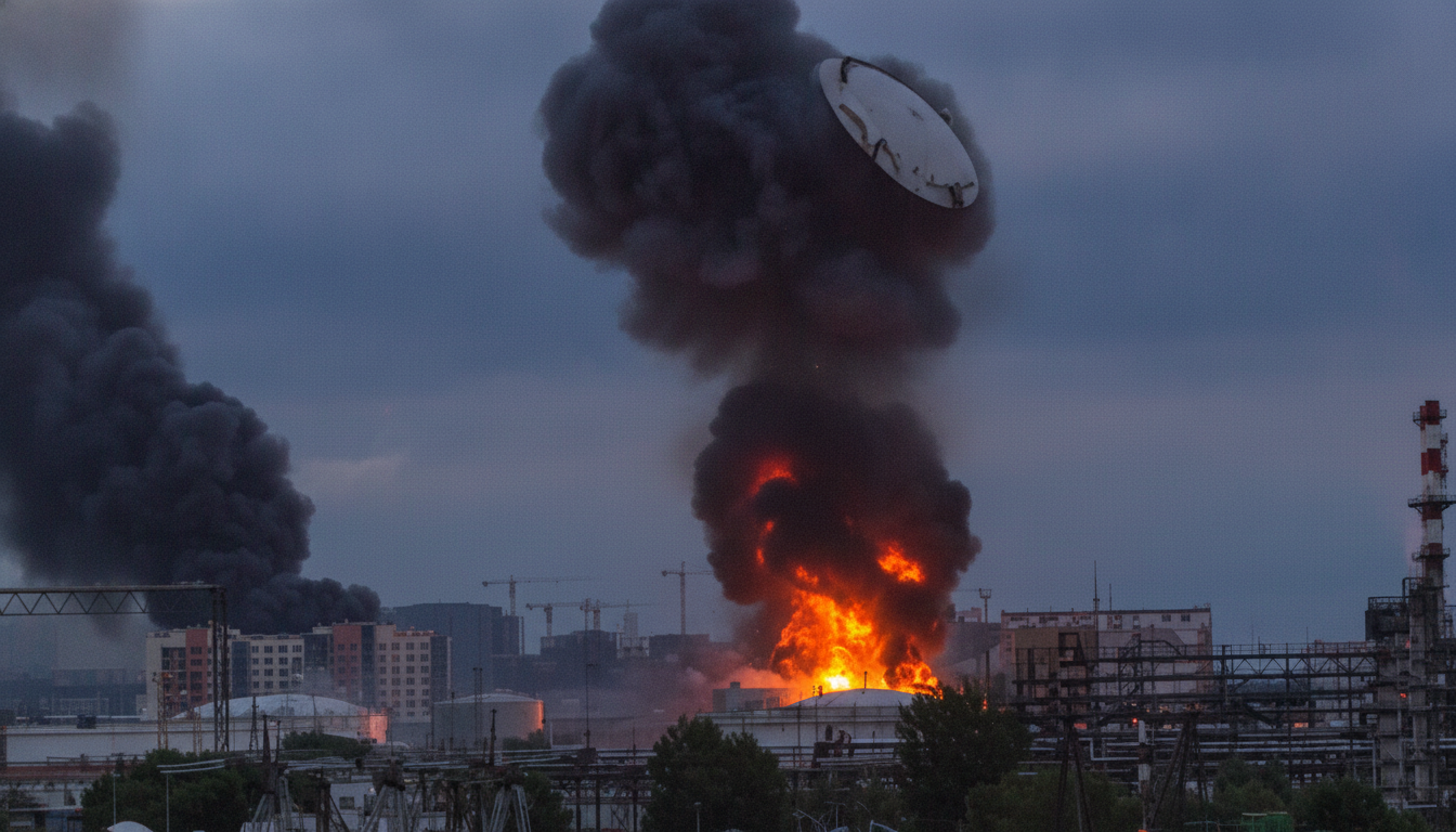 Атака на Московський НПЗ