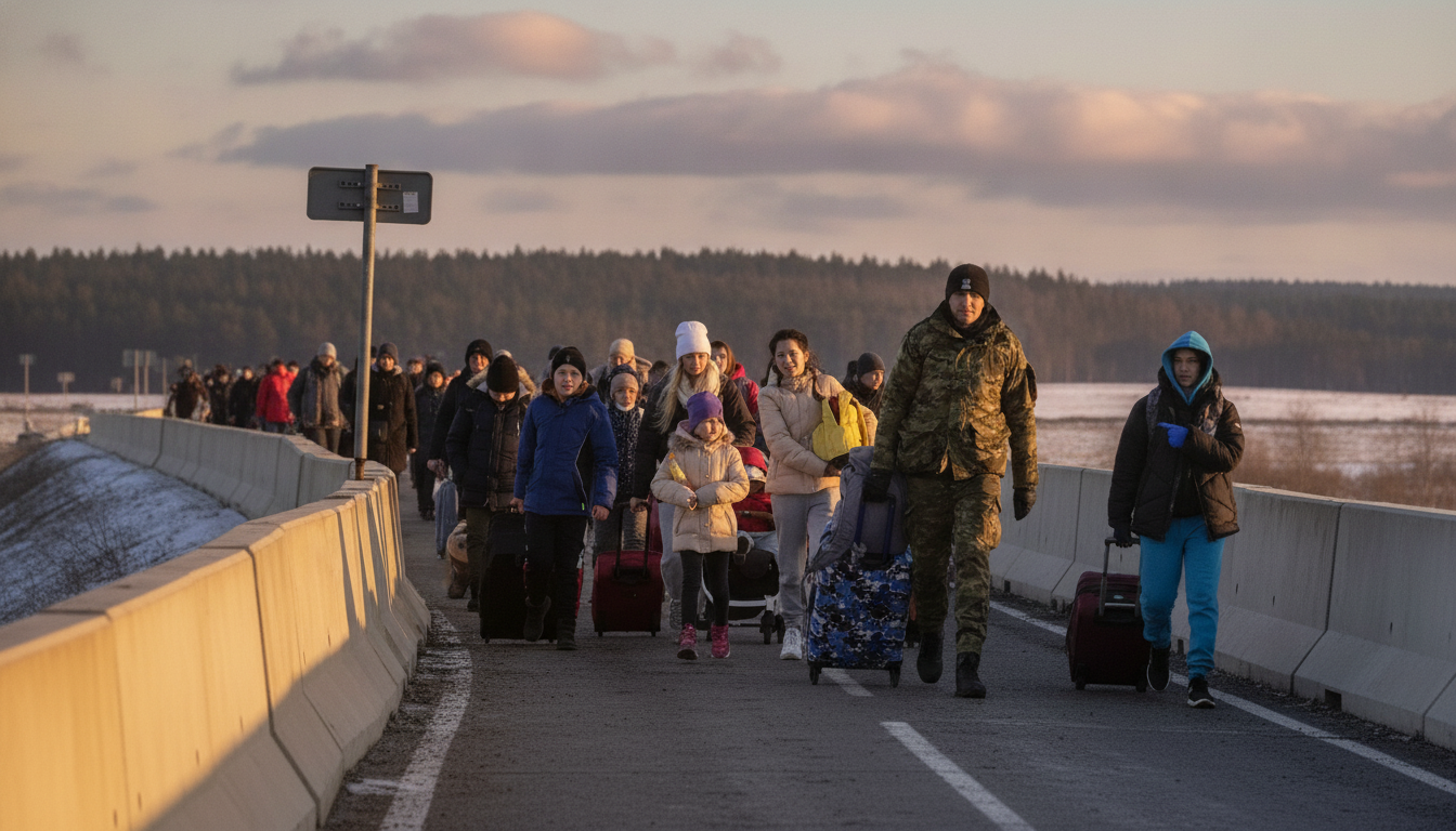 Ukrainian refugees in EU