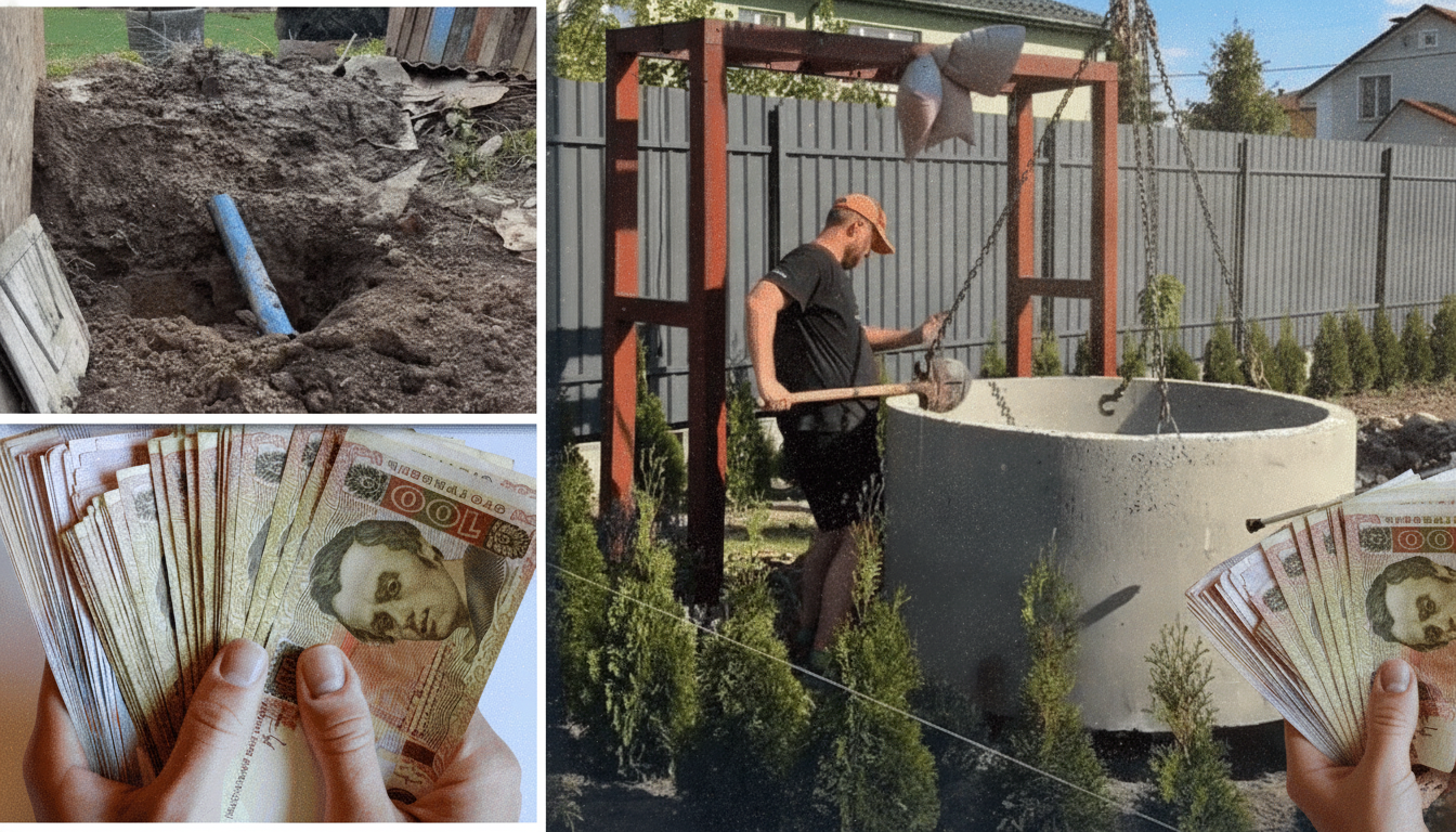 What Ukrainians Will Spend on Wells and Septic Tanks for Private Homes in 2026
