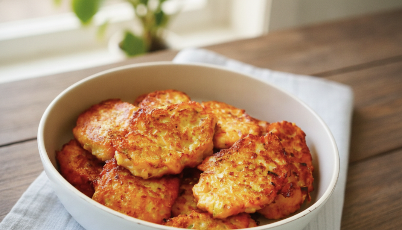 Zucchini, Rice, and Cheese: The Ultimate Fritter Recipe for a Hearty Breakfast