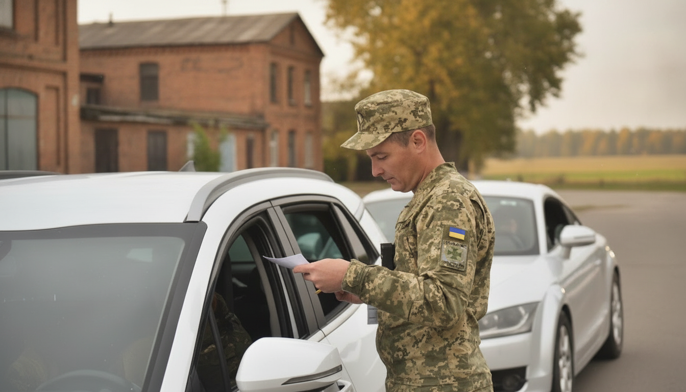 Очереди на границе Украины