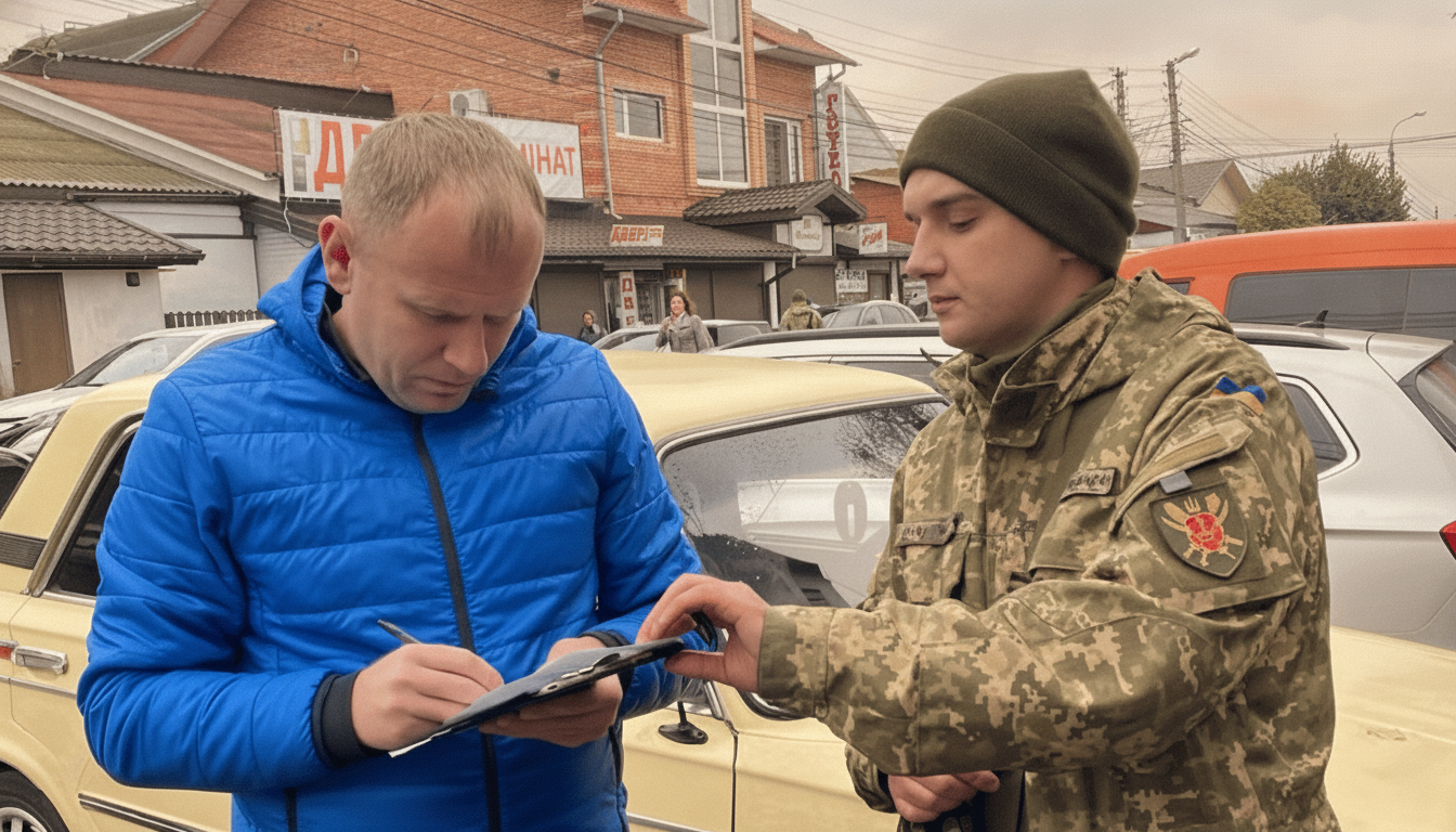 Ілюстрація дзвінків з ТЦК