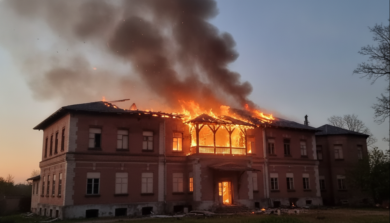 Знищена садиба XIX століття