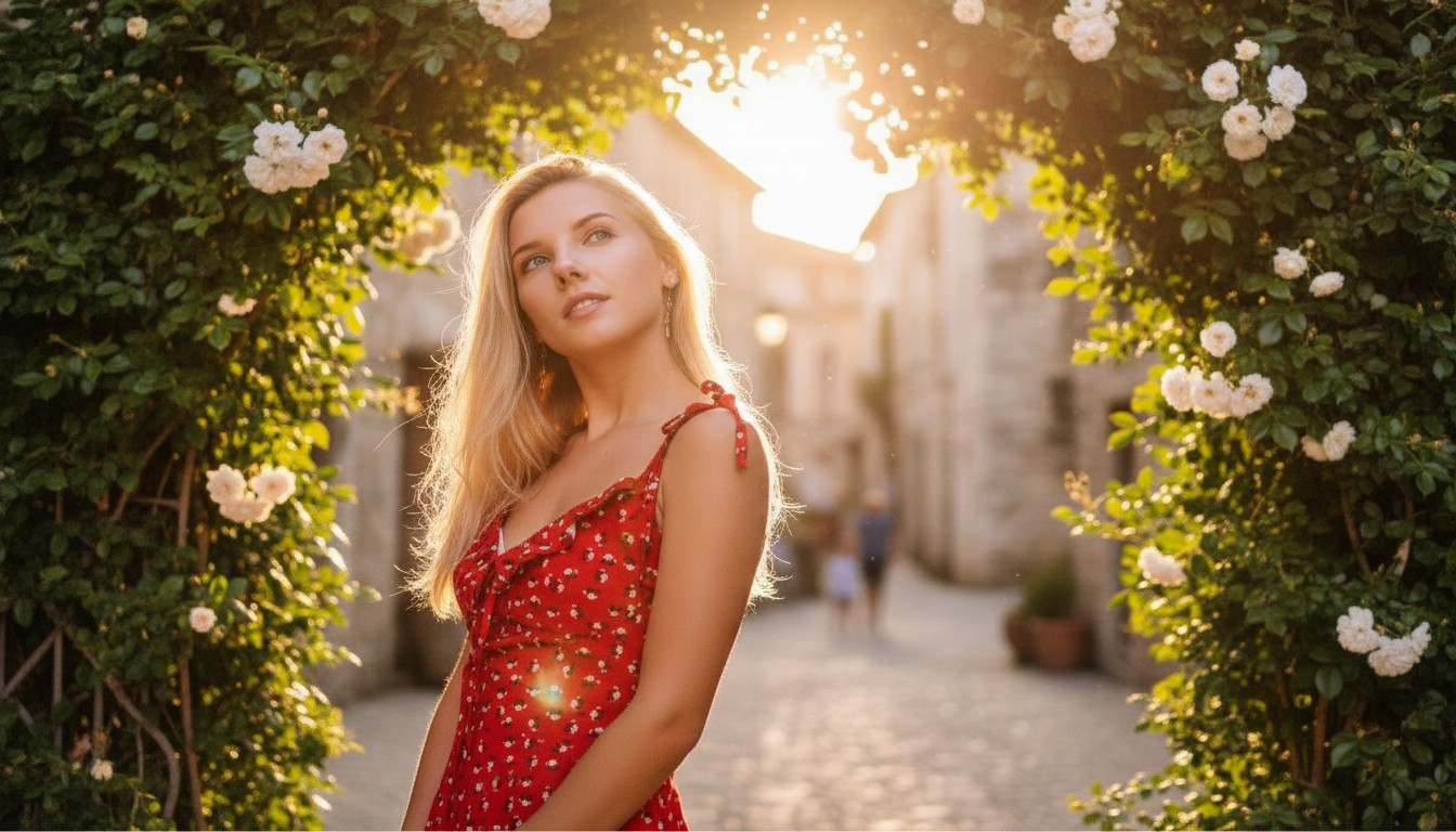 Lato 2025 należy do sukienek z dekoltem w serek – powrót kultowego fasonu z lat 90.