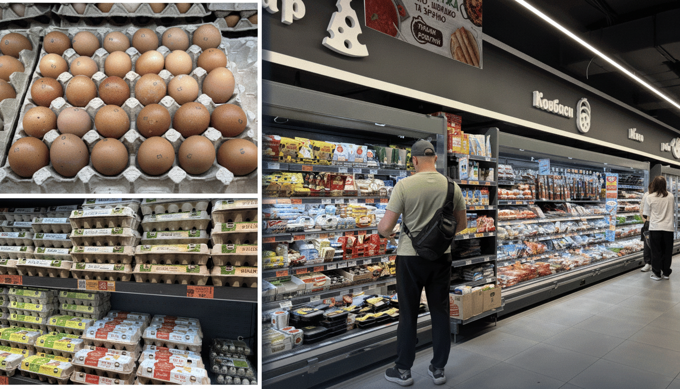 Eierpreise in der Ukraine fallen deutlich: Das kosten sie jetzt im Supermarkt