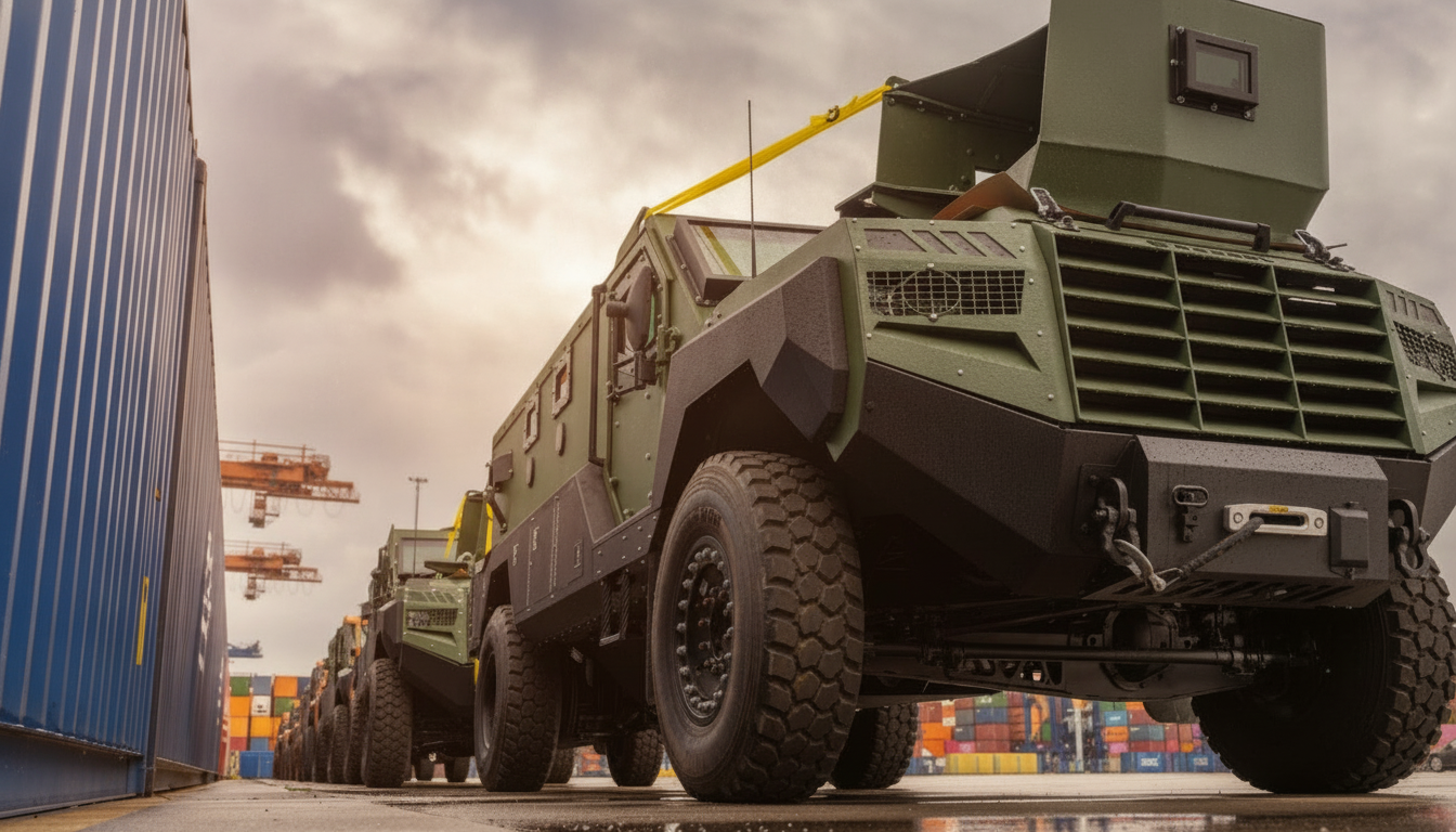Canada Delivers New Roshel Senator Armored Vehicles to Ukraine: Inside the UNIFIER Mission