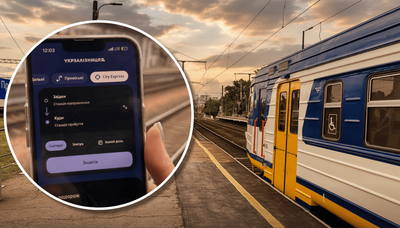 Киевская электричка Kyiv City Express