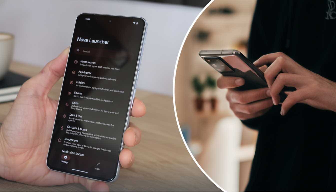 Преображение смартфона за 120 секунд: безопасная настройка Nova Launcher