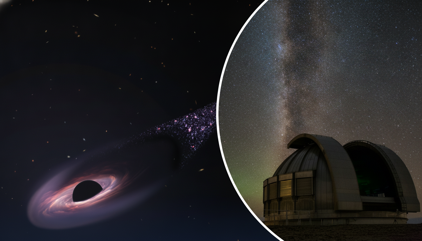 Erstmals Gravitationssignal aus der Umgebung eines frisch entstandenen Schwarzen Lochs registriert