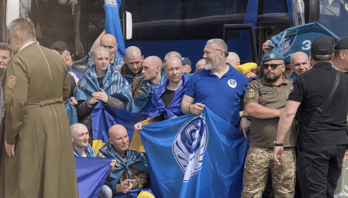 Повернення 160 українських захисників з полону