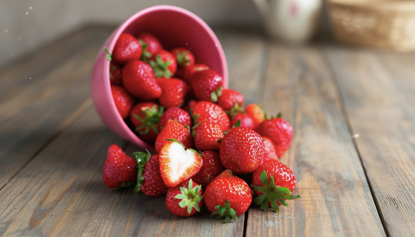 So bleibt Erdbeeren Geschmack und Aroma monatelang erhalten: Der optimale Frost-Trick