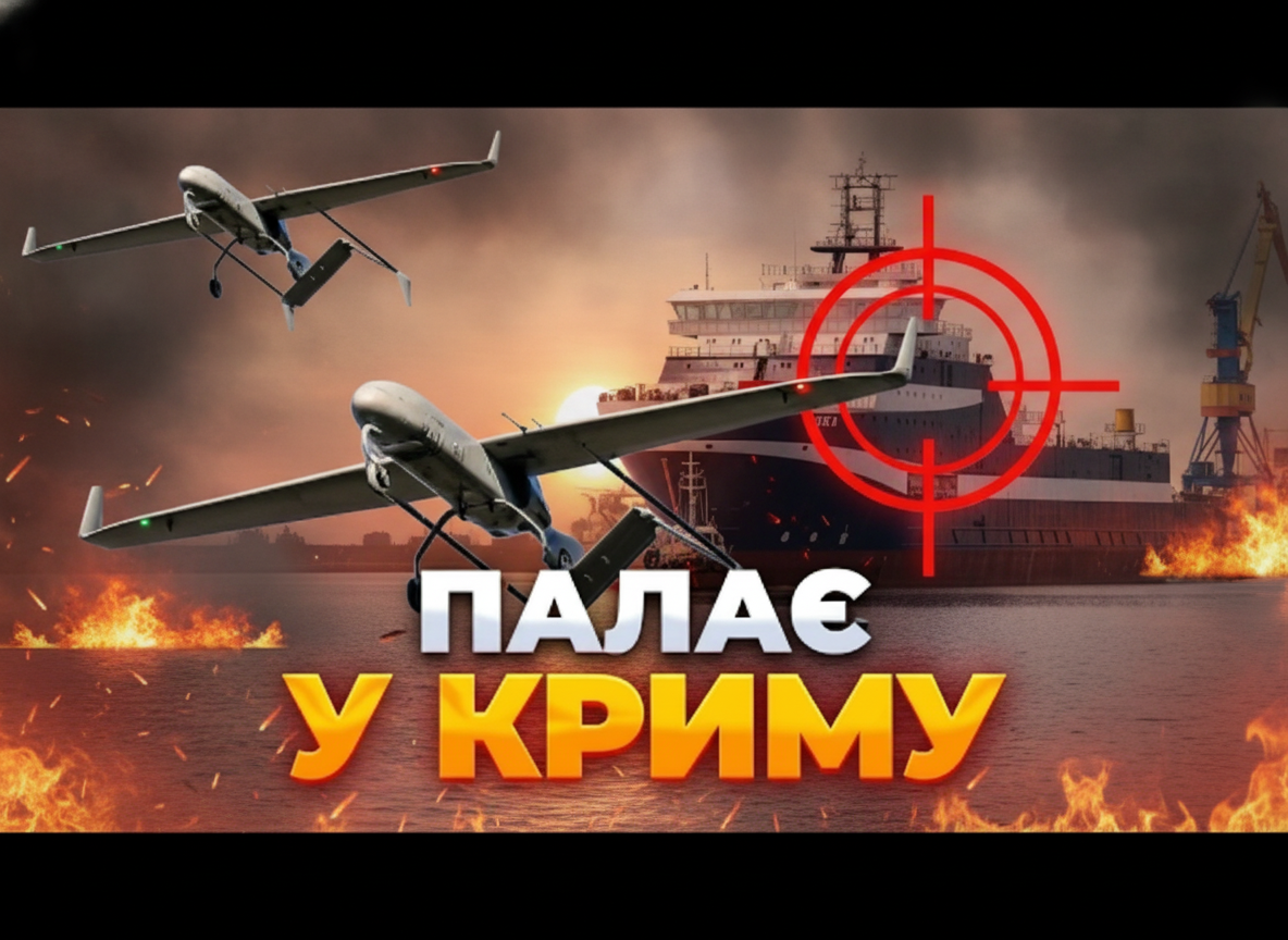 Potężne pożary po ataku dronów SBU na trzy jednostki w Kerczu