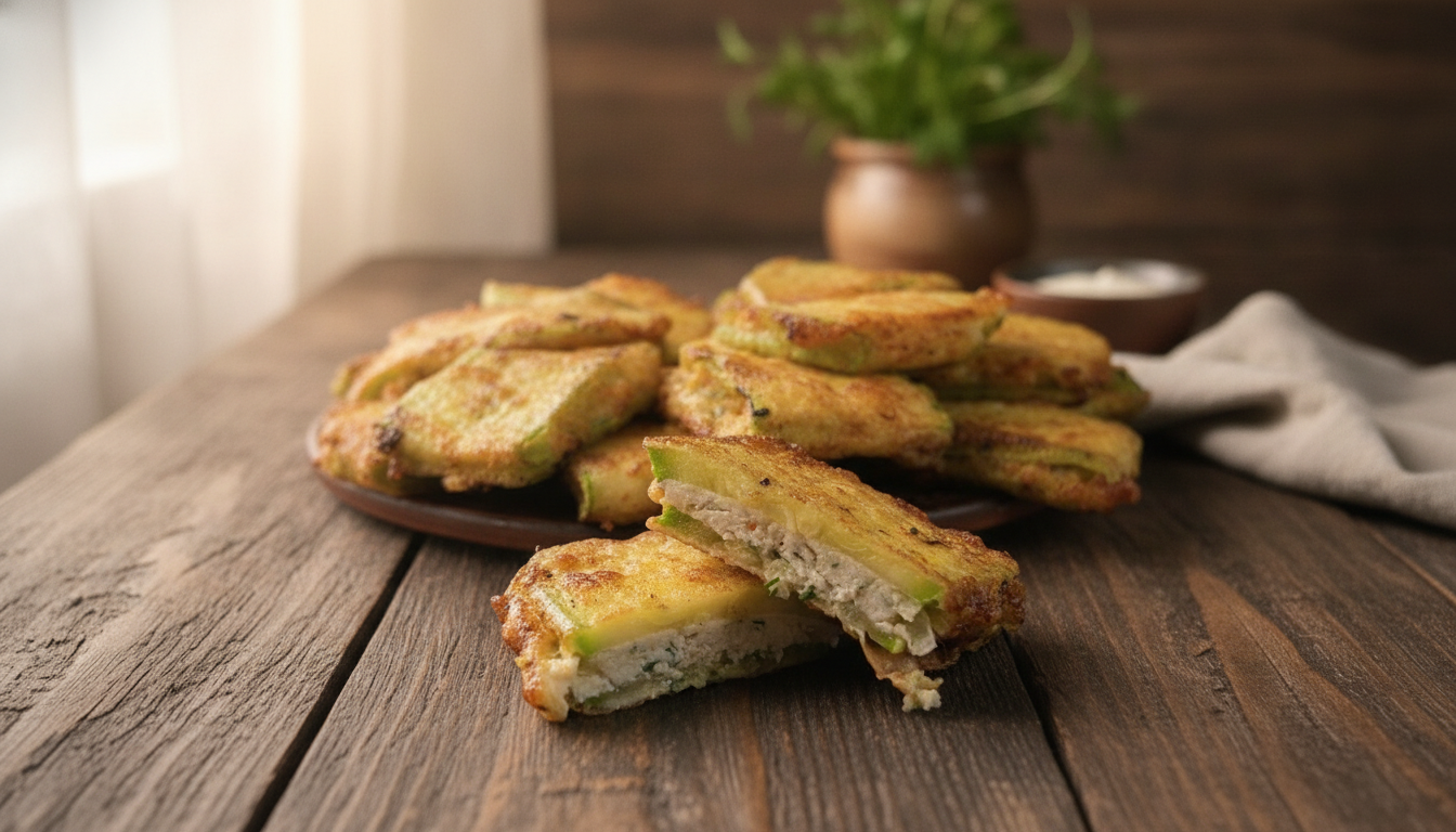 Stuffed Zucchini Bundles: A Simple Meat-Filled Recipe from 'Pan Fartukh'