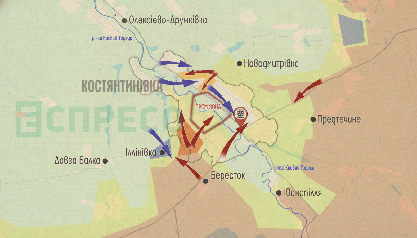 ЗСУ стабілізують фронт під Костянтинівкою