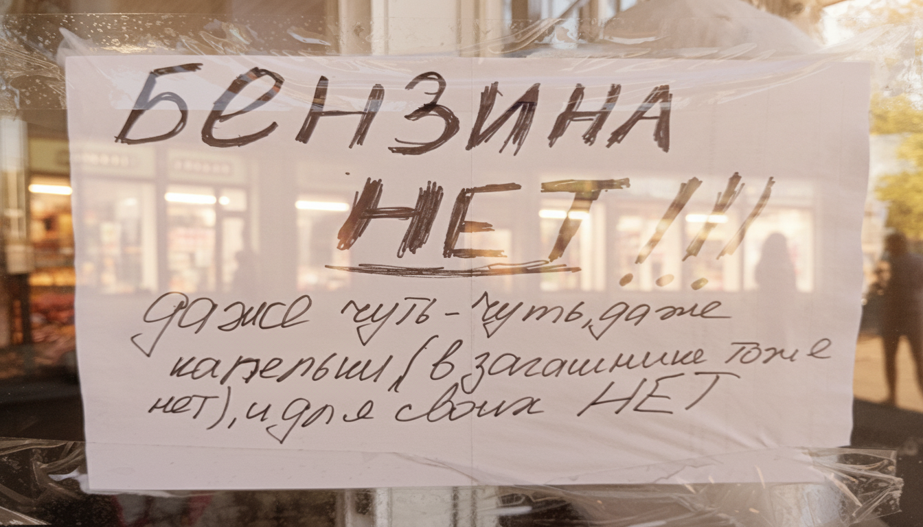 Бензиновый кризис в России: очереди на АЗС и нехватка топлива охватили десятки регионов