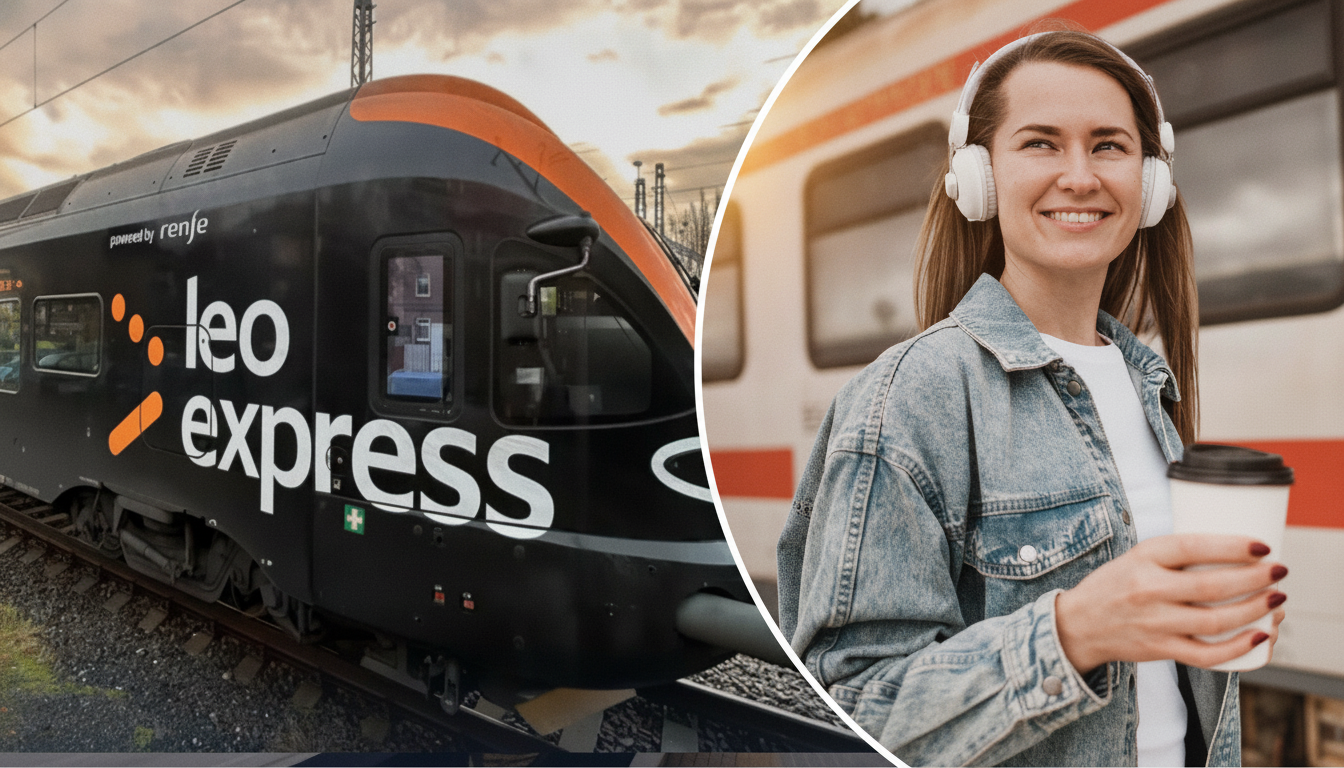 Из Чехии в Германию: Leo Express открывает рейс Прага – Франкфурт
