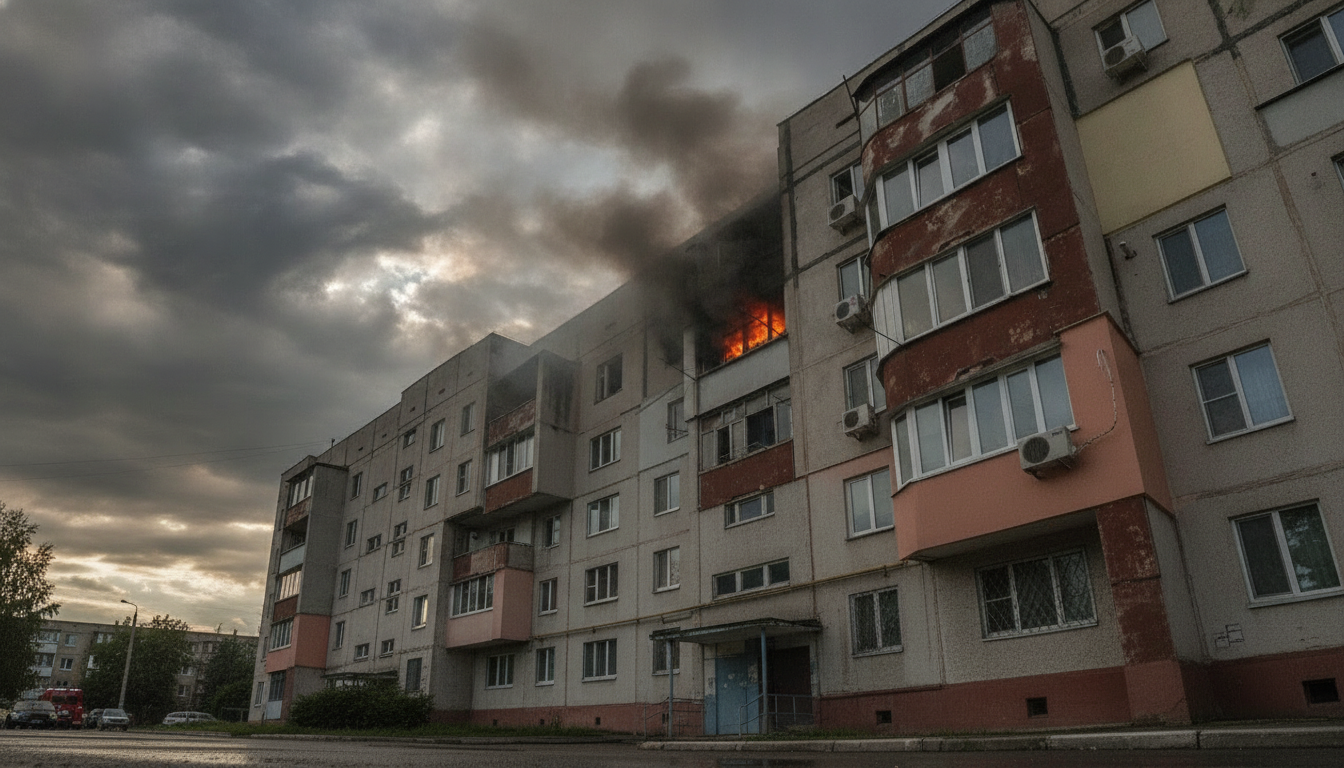Атака на житловий будинок у Херсоні