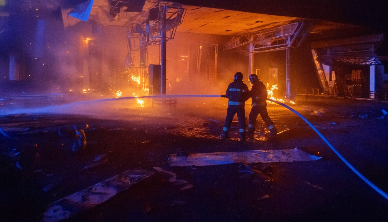 Атака на Днепропетровщину 28 июня: раненые и возгорания на заправках