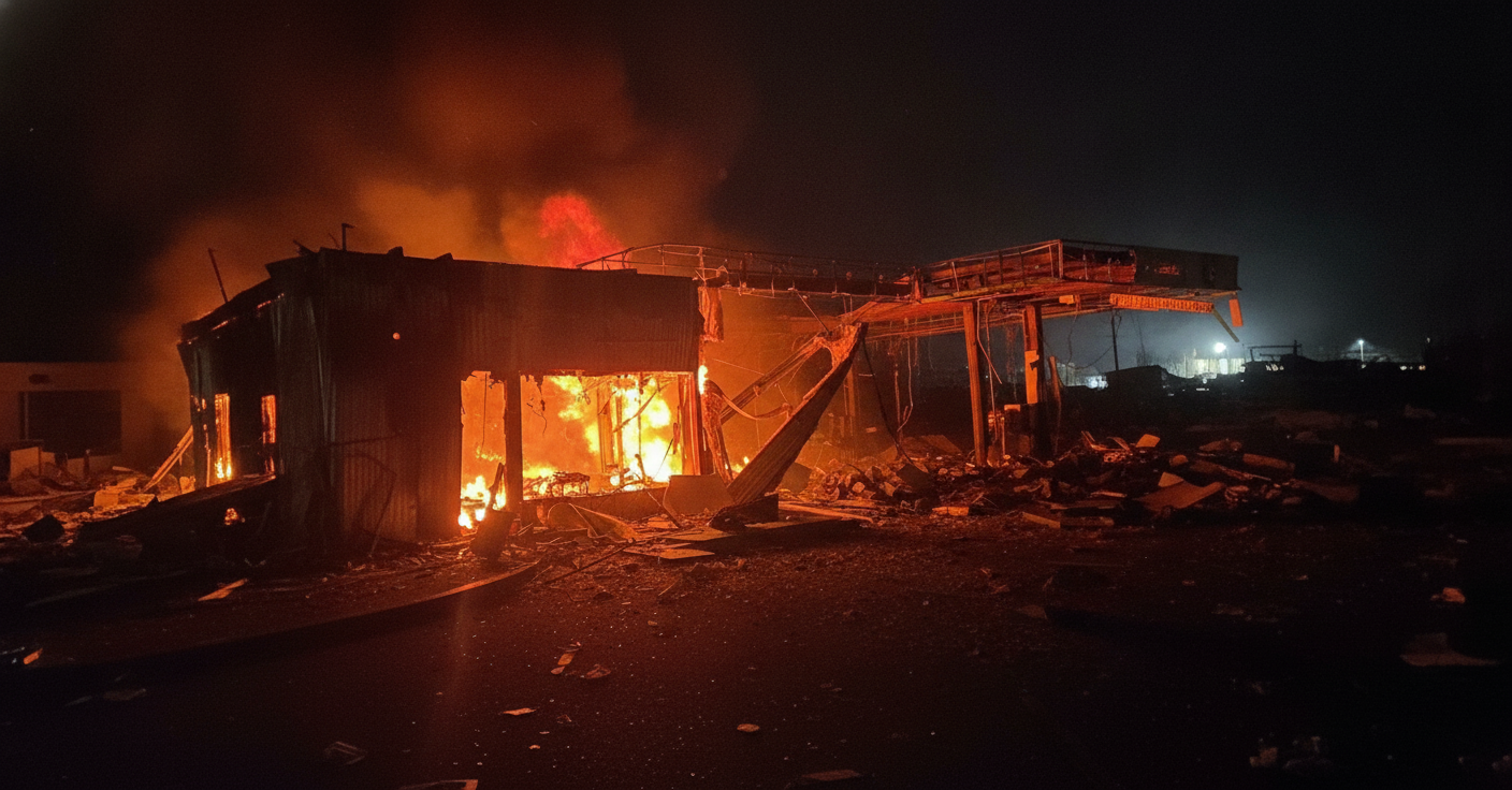 Overnight Strikes Hit Ukraine: Missiles and Drones Target Kharkiv, Kyiv, and the Dnipro Region