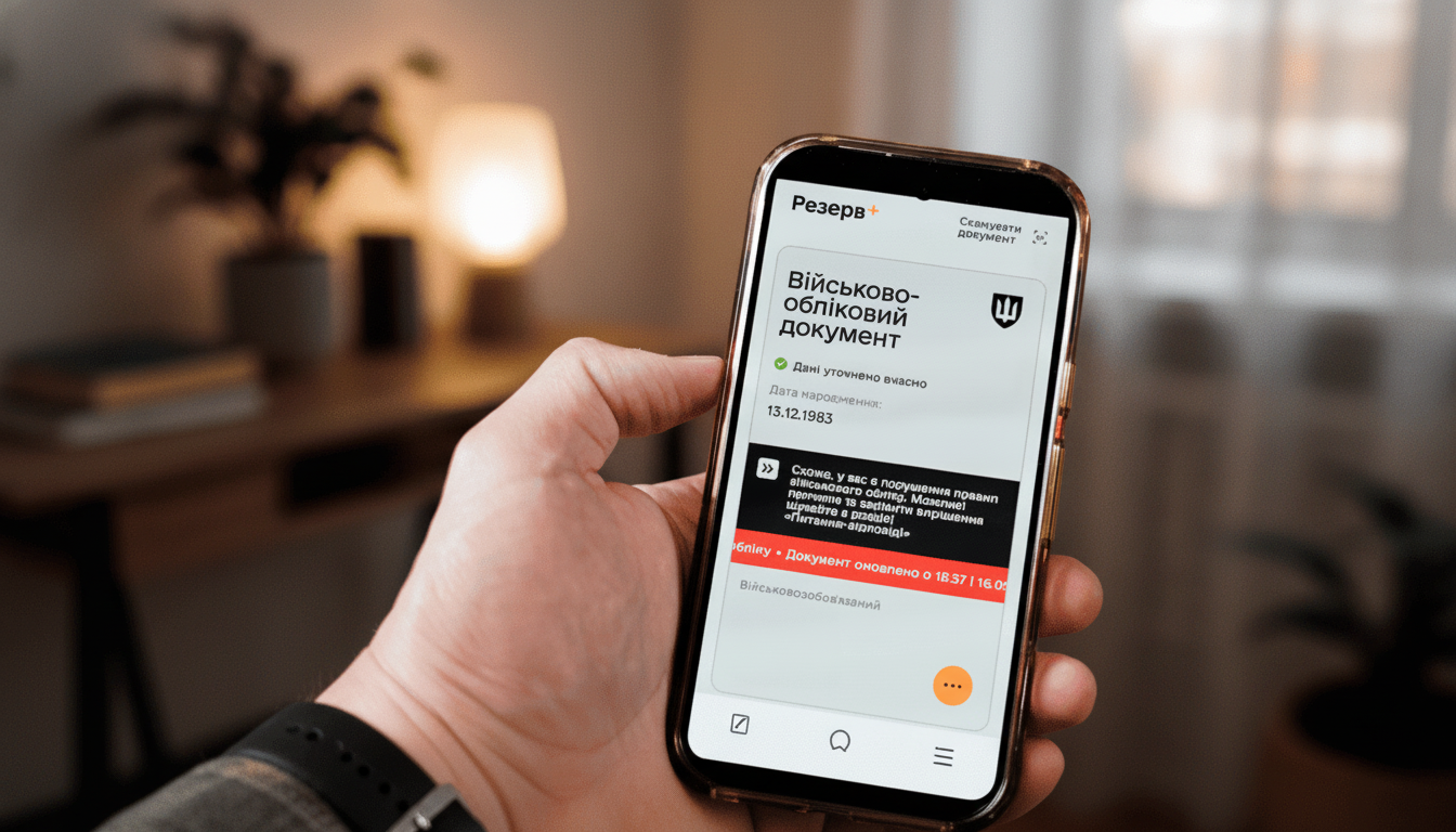 Ukraine's Draft Offices Now Authorized to Place Individuals on Wanted Lists; Here's How to Clear Your Status via the 'Reserve+' App