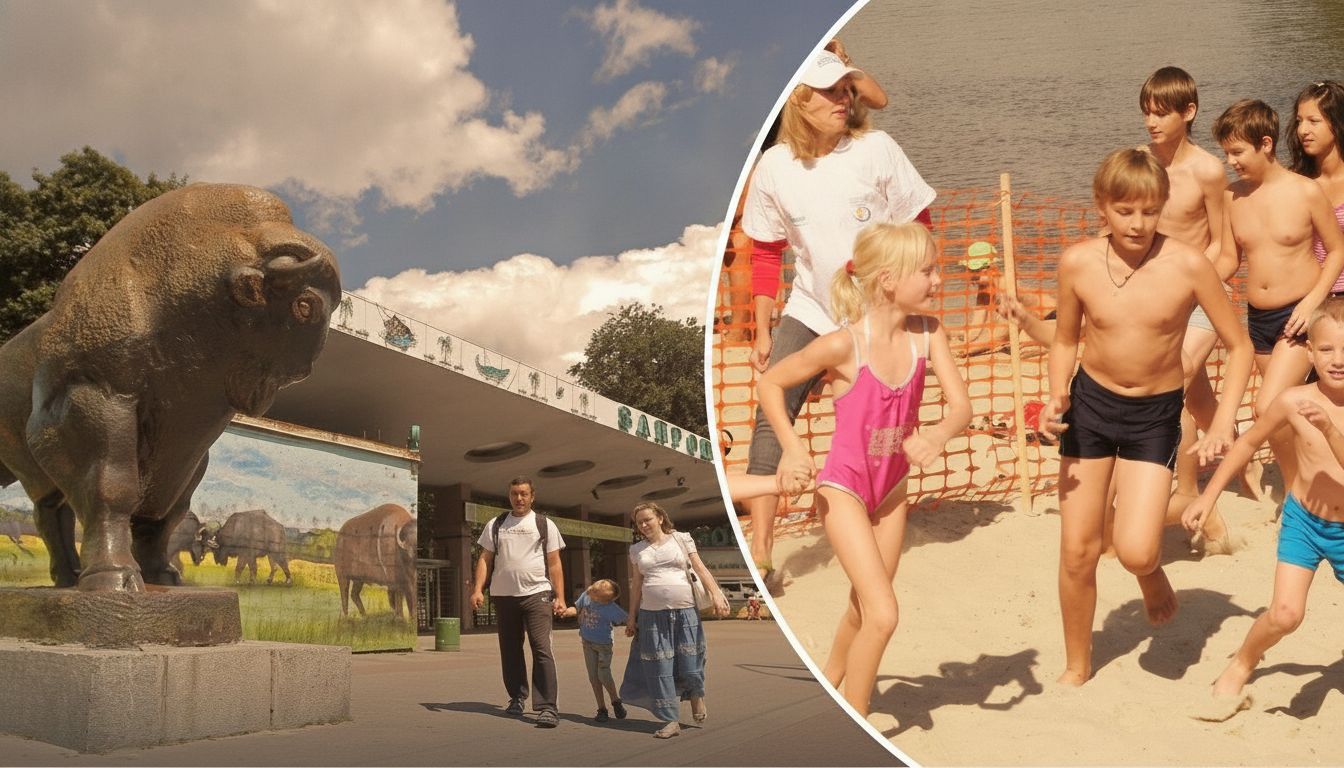 Free Kyiv beaches for children