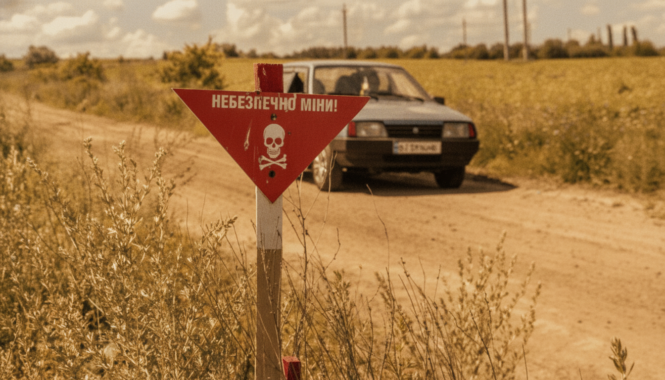 Жінка постраждала від вибуху під Харковом