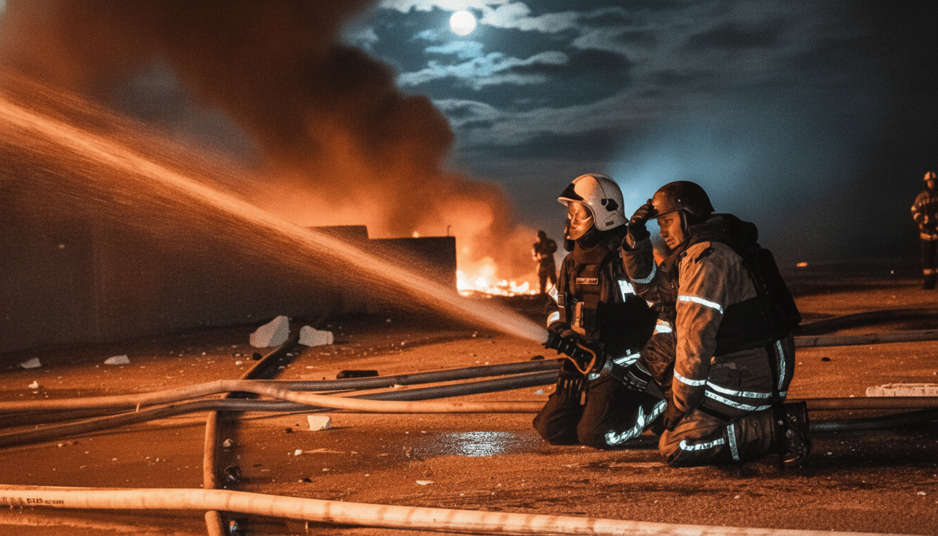Five Wounded as Kharkiv Endures 18 Russian Attacks in a Single Week