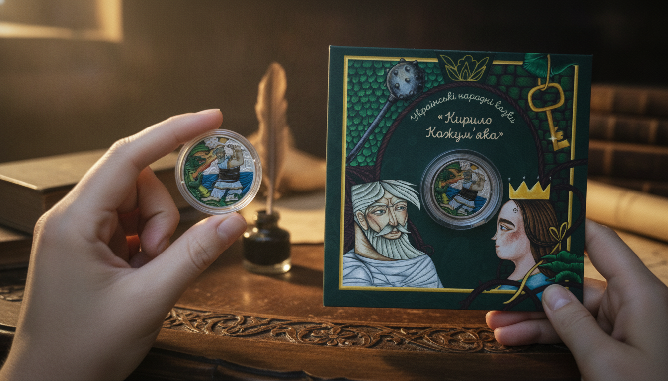 New Ukrainian Coin Honors Legendary Hero Kyrylo Kozhumyaka