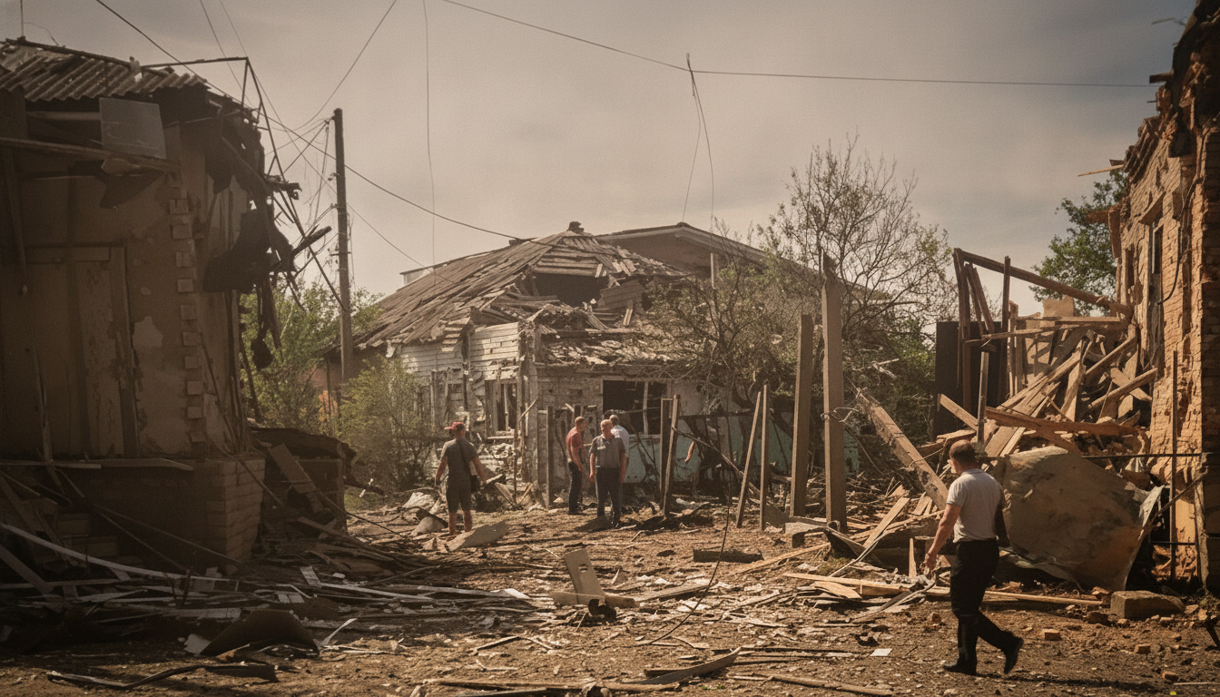 Civilian Casualties Reported After Russian Forces Strike Sumy Region
