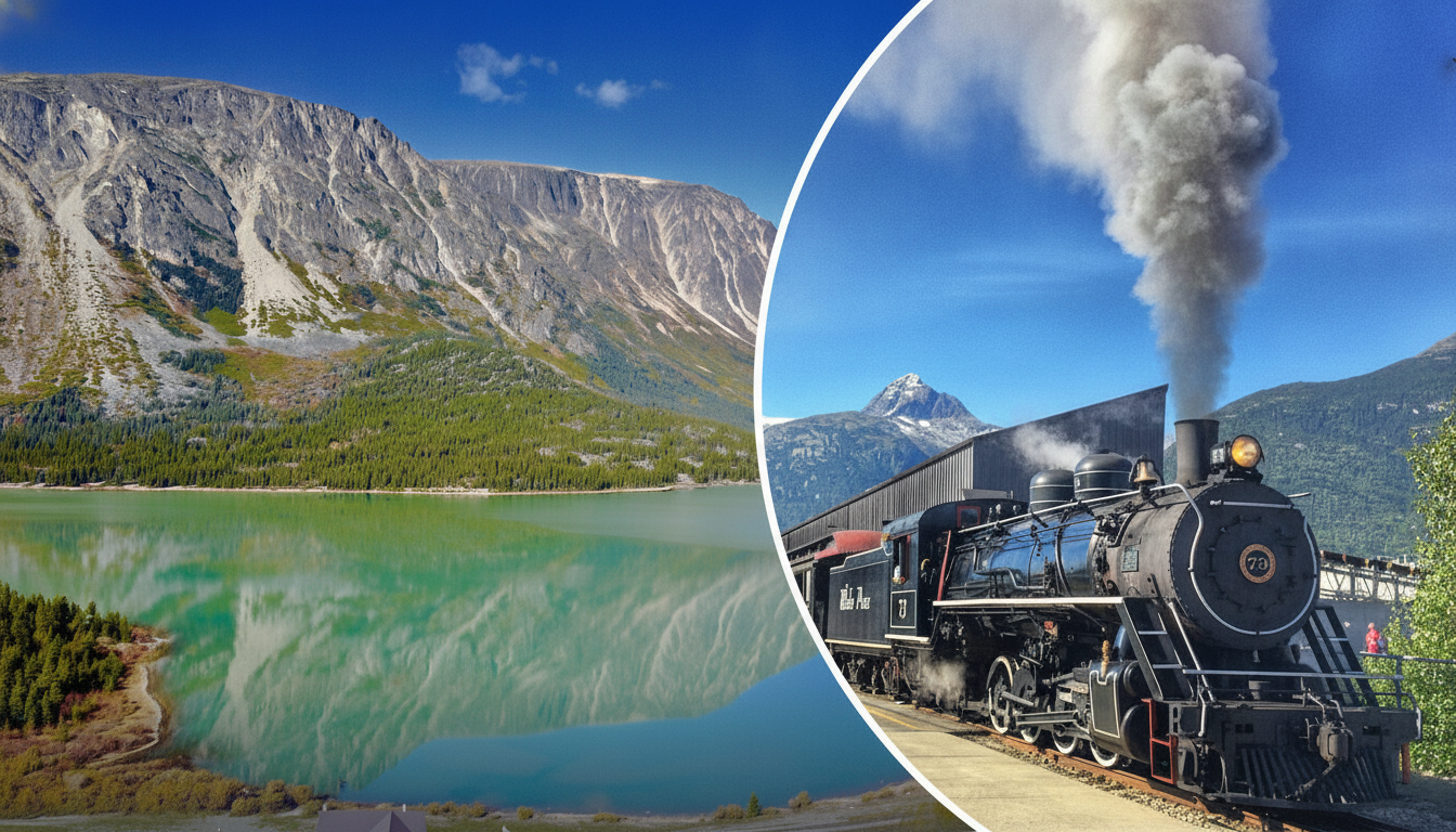 Saisonstart für historische Bahnstrecke: Malerische Fahrt von Skagway ins Yukon-Territorium