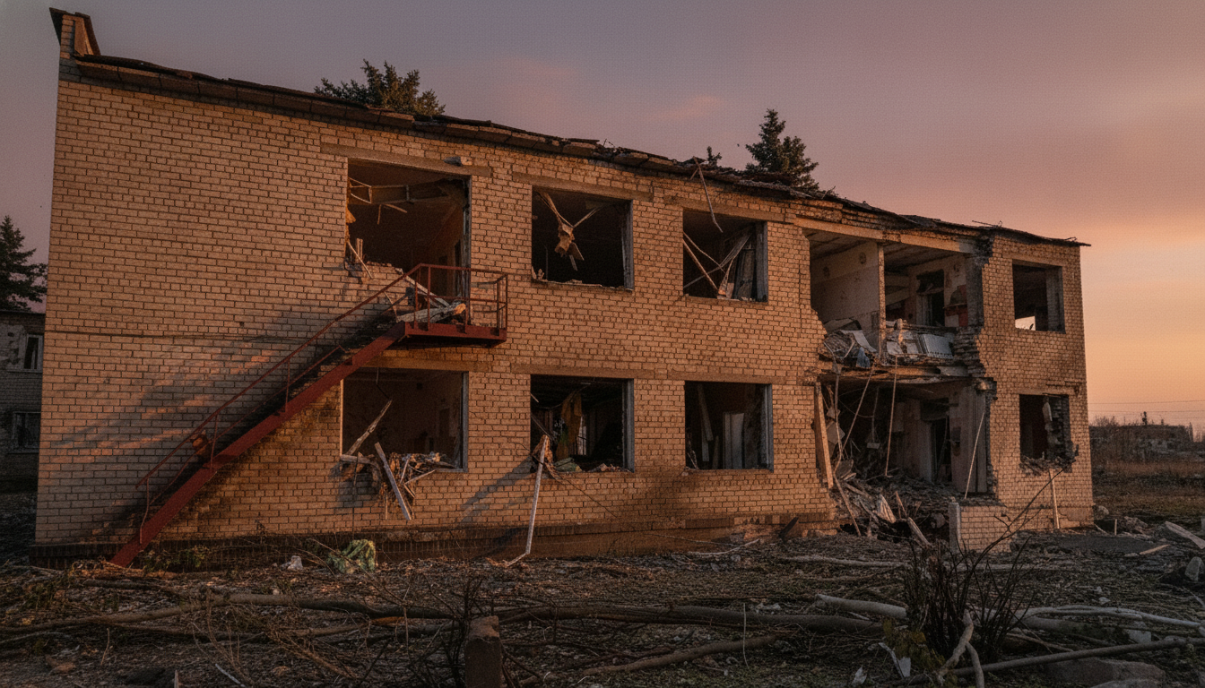 Fala bomb lotniczych nad Zaporożem: ranna kobieta i zniszczone domy