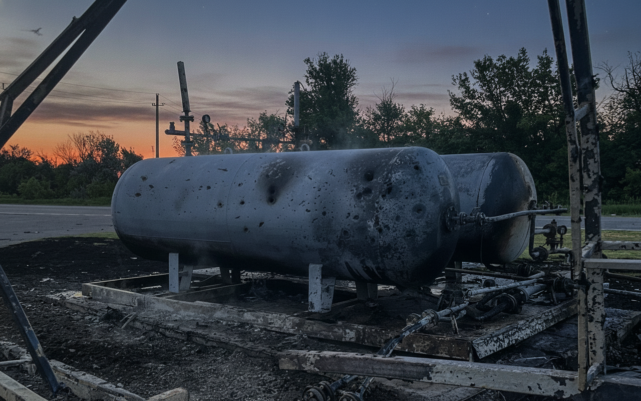 Fuel stations near frontline face serious threats: expert outlines safety strategies