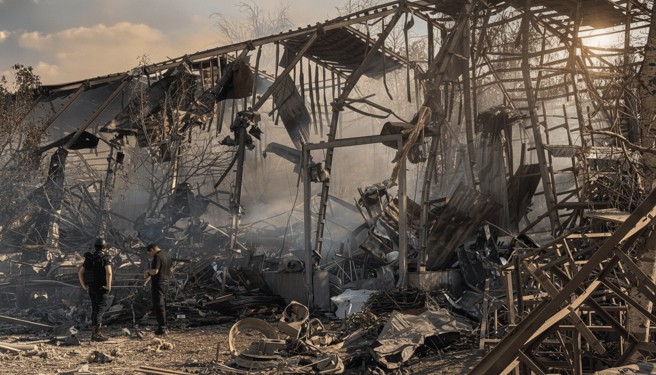 Russian Strike on Kharkiv Claims Two Lives, Including a 15-Year-Old, and Injures 26