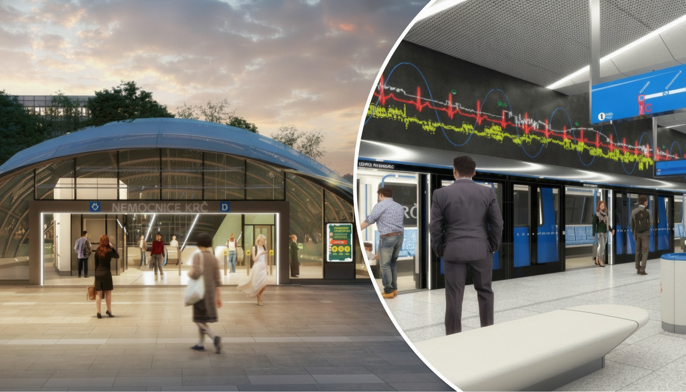 Prague Launches Construction of Metro Line D, First Section Set to Open in 2032